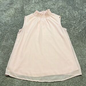 Two Layer Sleeveless Blouse - Small